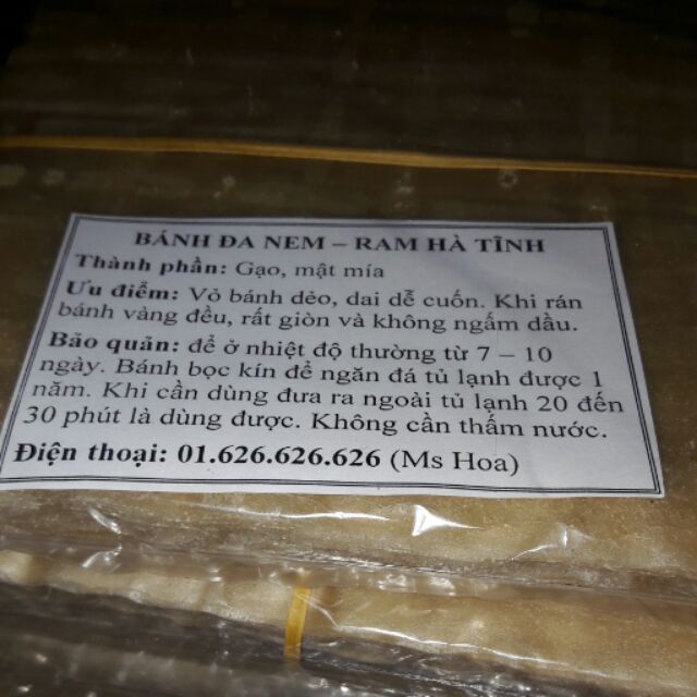 Bánh đa nem-ram Hà Tĩnh | Shopee Việt Nam