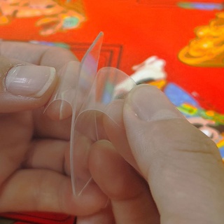 Băng keo hai mặt Dusur Keo chắc chắn Nhãn dán không dấu vết trong suốt Băng gắn có thể tháo rời cho gia đình công nghiệp