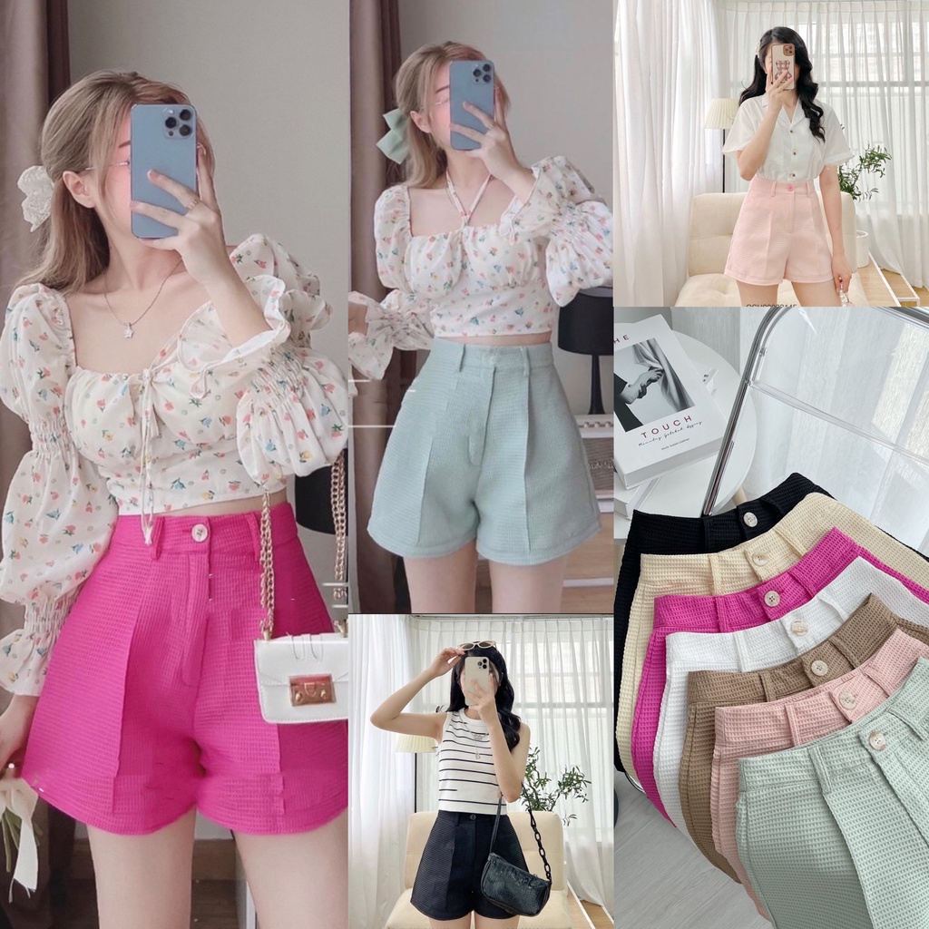 QUẦN NGẮN BASIC NHIỀU MÀU DỄ PHỐI ĐỒ - COLOR SHORT