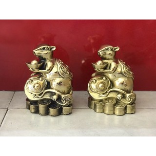 Tượng 12 con giáp như ý vật phẩm phong thuỷ bằng đồng