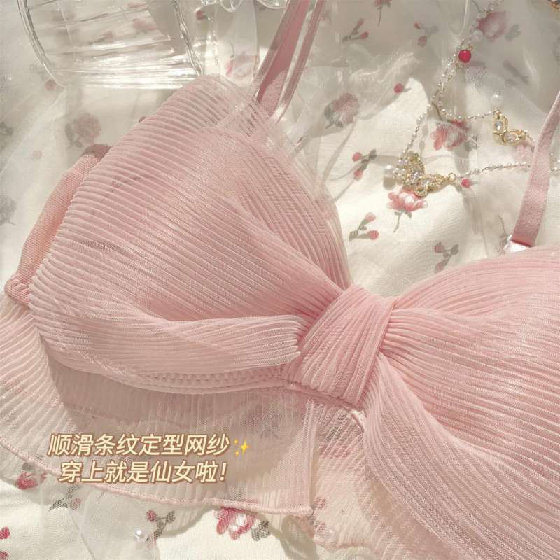 Giao hàng nhanh 1-2 ngày đồ lót vải mềm dễ thương có bọt trong hình dạng.