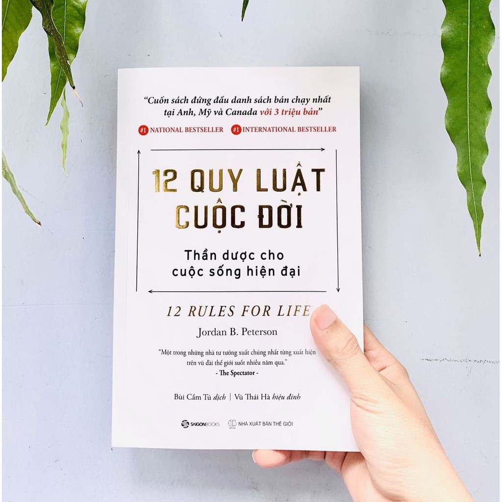 Sách - 12 Quy Luật Cuộc Đời: Thần Dược Cho Cuộc Sống Hiện Đại - Jordan B. Peterson
