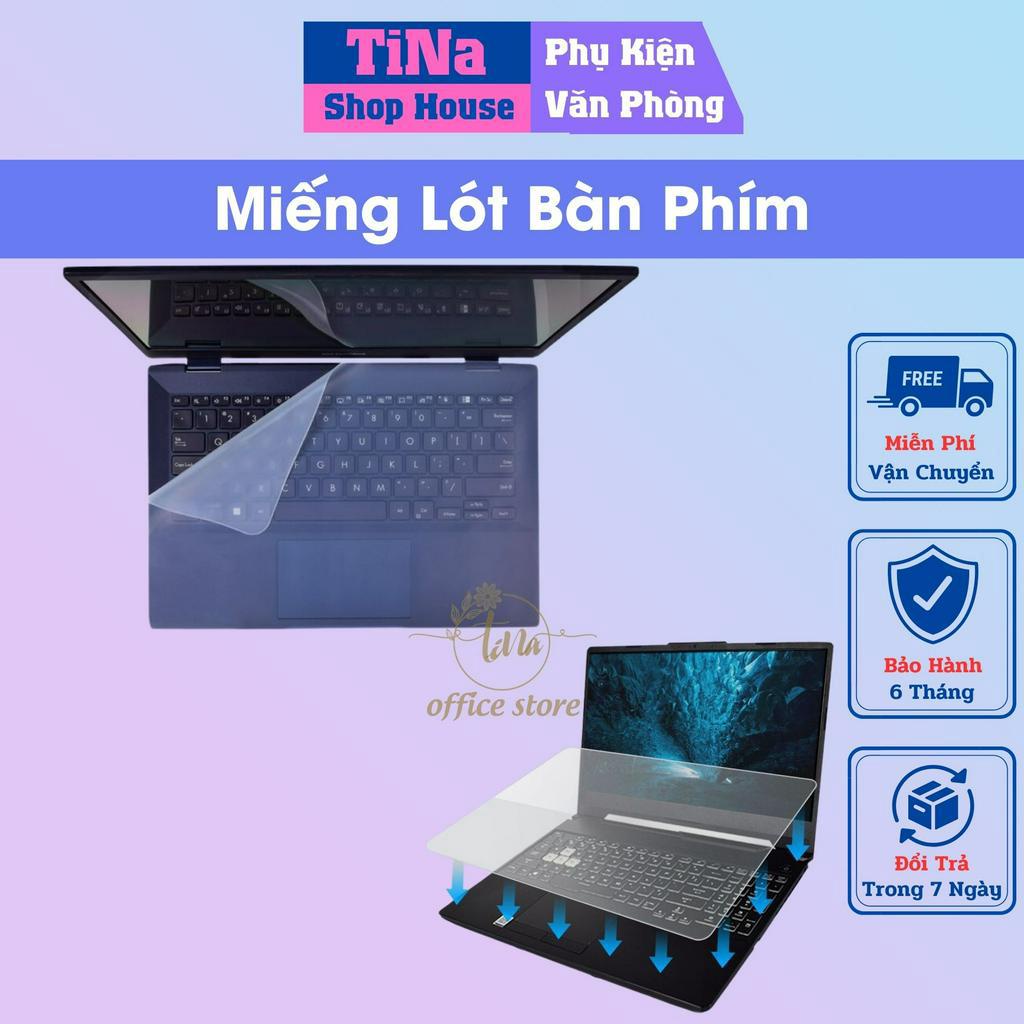 Miếng Lót Bàn Phím Silicon Che Phủ Bụi Chống Nước Bảo Vệ Bàn Phím Laptop 13 17 Inch Miếng Phủ 5956