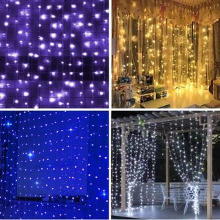 BỘ RÈM ÁNH SÁNG LED 1O SỢI  (ducphong)