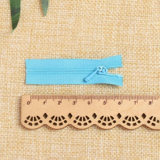 Risedot 5 Cái / bộ Dây Kéo Mini Chất Lượng Cao DIY Quần Áo Phụ Kiện 20 Màu Handmade May Thêu Sò