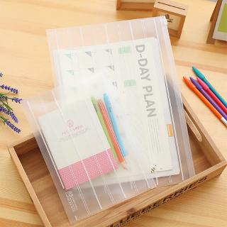 Túi Đựng Tài Liệu Khổ A4 Bằng PP Trong Suốt Dày Dặn Tiện Dụng Cho Văn Phòng