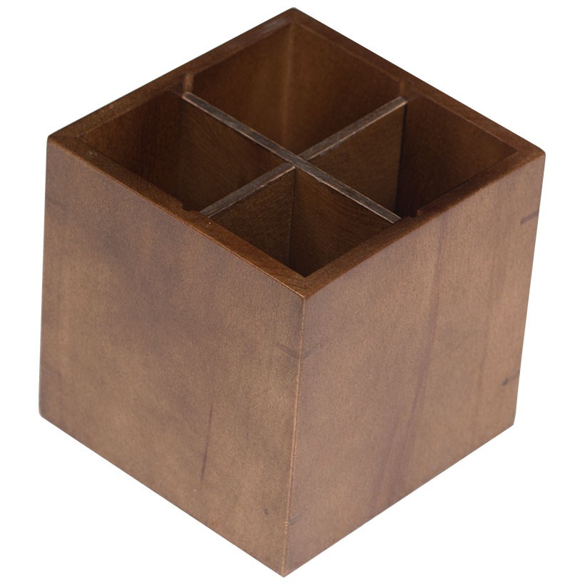 Ống Đựng Đũa Để Bàn Bằng Gỗ Nhatvywood CH06