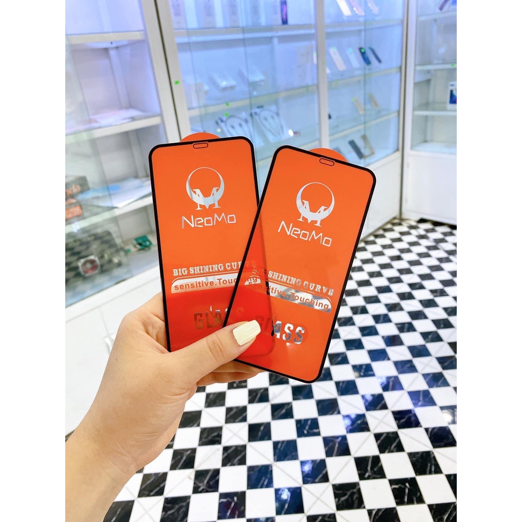 Kính cường lực NEOMO full màn cho ip 6/6s/6plus/6splus/7/8/plus/x/xs/xsmax/xr/11/11pro/11promax