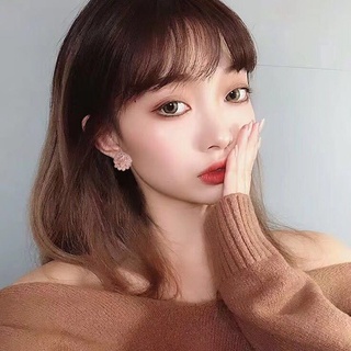 Khuyên Tai Hình Học Đính Đá Độc Đáo Phong Cách Nhật Hàn Mới