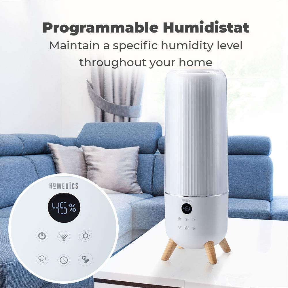 Máy tạo ẩm siêu âm khử khuẩn TotalComfort ™ Deluxe Homedics UHE-CMTF90