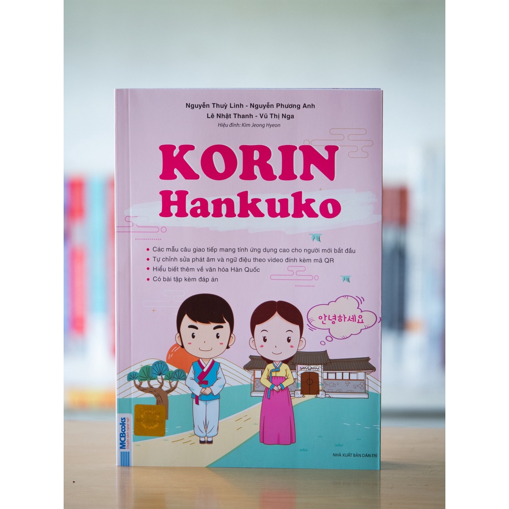 Sách - Giao tiếp tiếng Hàn Korin - Tặng kèm khóa học