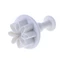 Cc 4 Khuôn Làm Bánh Nhựa Daisy Bộ Dụng Cụ Cắt Bánh Quy Sô Cô La Fondant Trang Trí Dụng Cụ