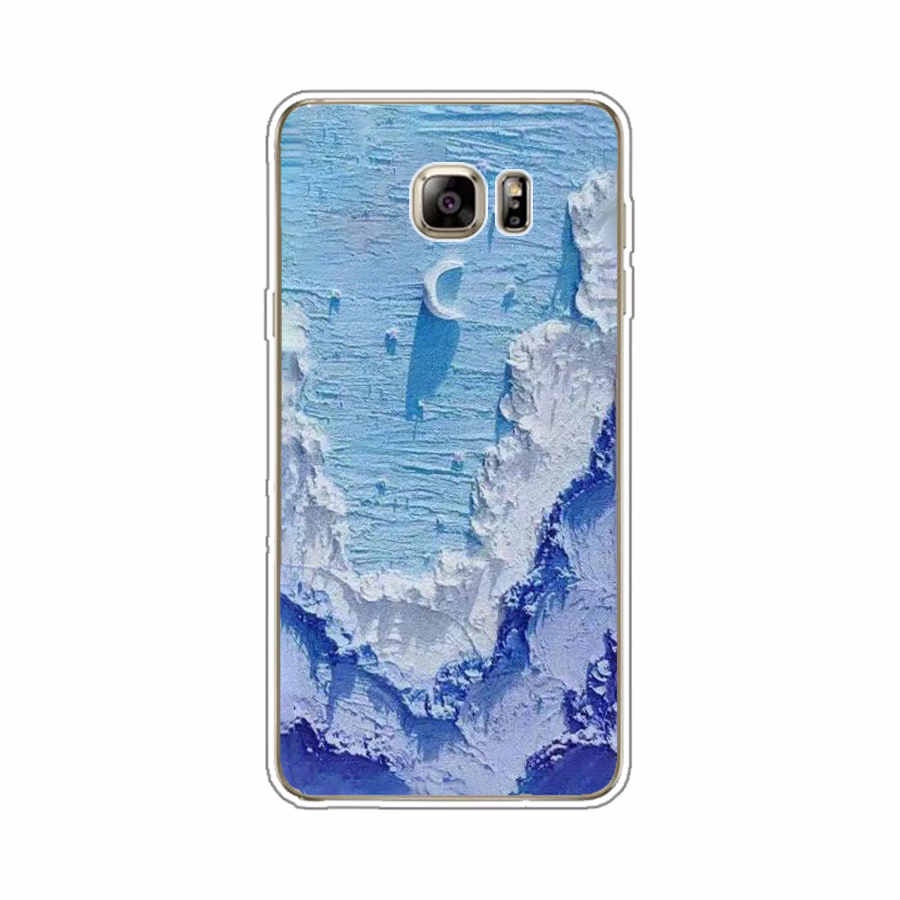 Ốp Điện Thoại TPU Dẻo In Họa Tiết Độc Đáo Thời Trang Cho Samsung Galaxy note 4 5 8