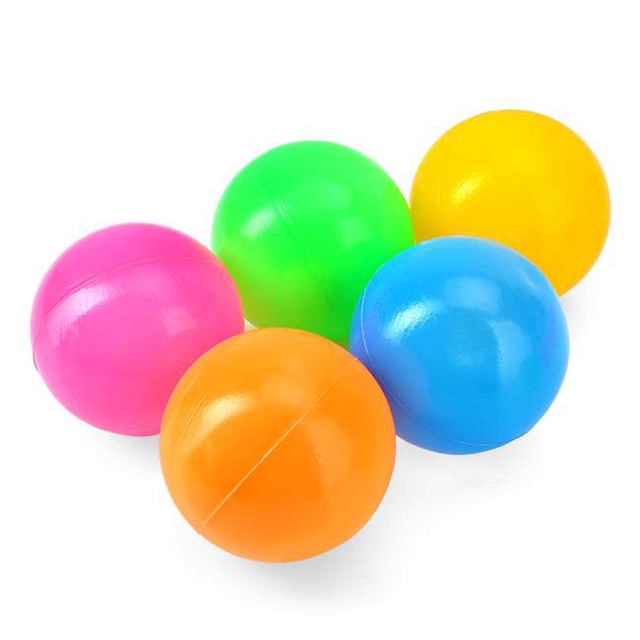 Combo 20 quả bóng nhựa mềm thả chậu tắm