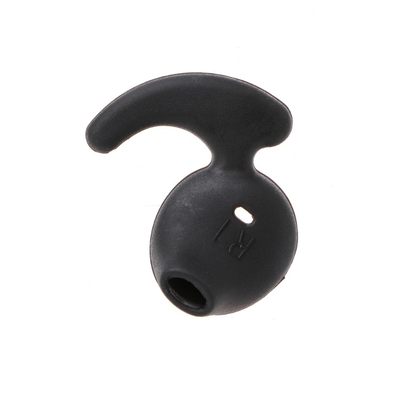 Ior 2 Cặp Tai Nghe Silicon Màu Đen Thay Thế Đầu Tai Cho Tai Nghe Thể Thao S6