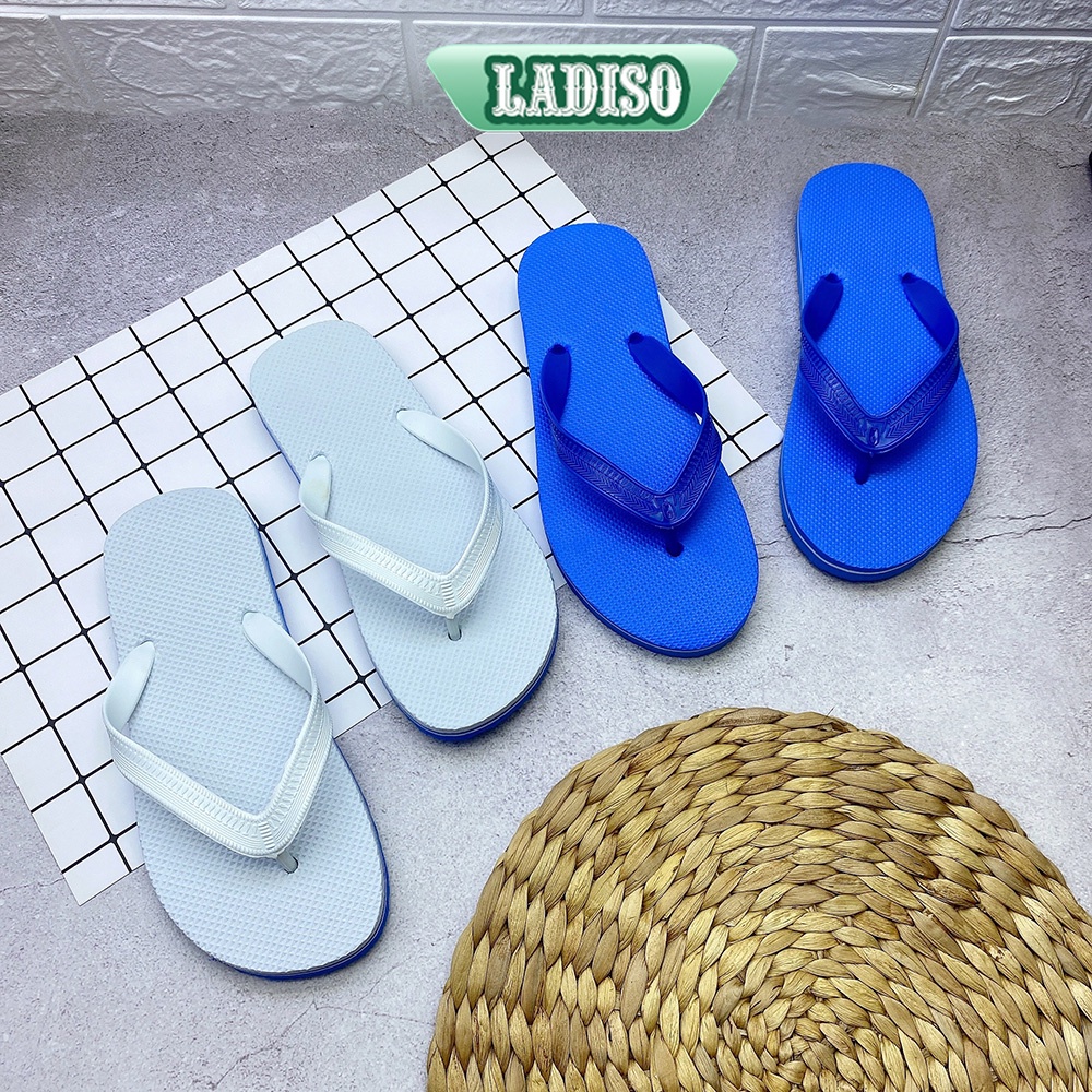( PHOM NHỎ TĂNG 1 SIZE) Dép xốp dép lào xốp khách sạn thông dụng nhiều màu siêu nhẹ LADISO cho cả nam và nữ TT285 - ảnh 6
