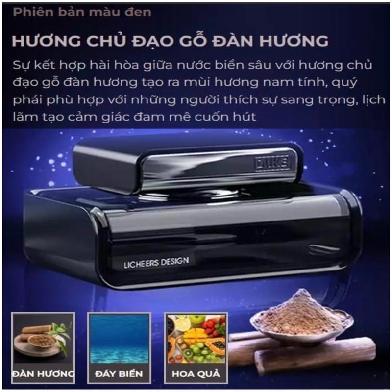Nước hoa dầu thơm ô tô cao cấp DUKE chiết xuất hoàn toàn từ thiên nhiên khử mùi chống say xe