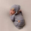 Yoo Trẻ Sơ Sinh Áo liền quần Beanie Cap Set Ảnh Đan Quần Áo Fotografia Trang Phục