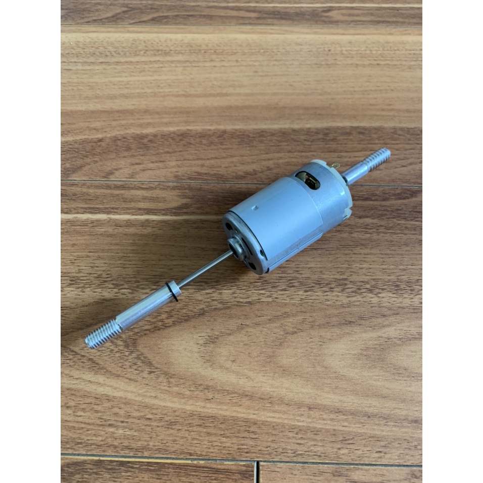 [Motor dây đồng 555] 12v DC đã lắp sẵn đầu nối chế quạt sạc tích điện, quạt kẹp bình, phù hợp với quạt cây, quạt bàn