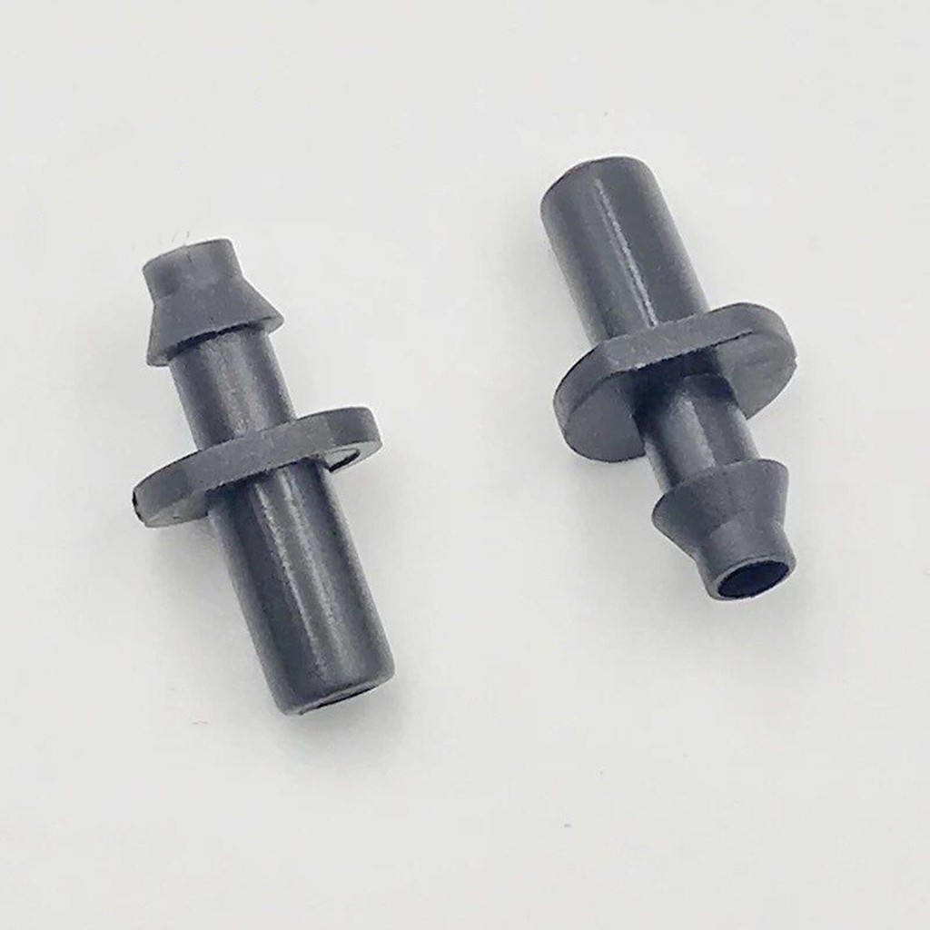10 Khởi Thủy 6mm 1 Đầu Trơn 1 Đầu Ngạnh, Sử Dụng Nối Béc Phun Sương Và Ống Dây LDPE 6mm - 8mm, Tưới phun mưa