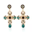 GODD Thanh Lịch Cho Cross Boho Nữ Nữ Cho Kim Cương Giả Tòn Ten Thả Cho Tai Kim Cương Giả