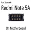 2 Đầu Nối Pin Giá Đỡ Liên Hệ Cho XiaoMi Mi 5X A1 A2 6X Redmi 5 Plus 6 6A Note 4 4X Pro 5 5A 7 Pro Trên Bo Mạch Chủ Thay Thế Các Bộ Phận