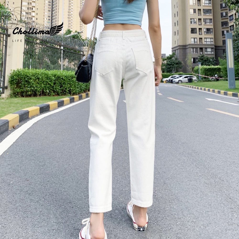Ảnh Quần baggy kaki ống nhỏ Chollima QD048 phong cách ulzzang trẻ trung năng động 2