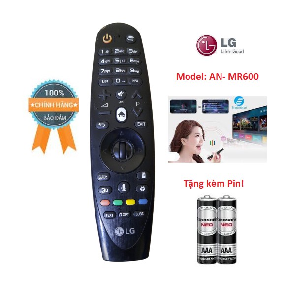 Remote Điều khiển tivi LG 2015 giọng nói MR600 dùng cho các dòng ...