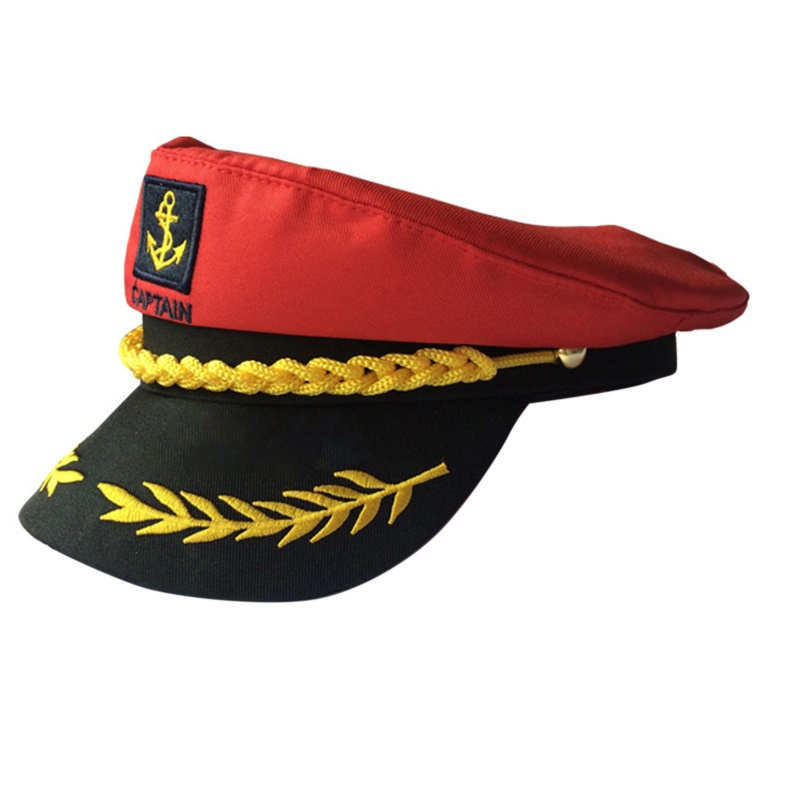 Sailor Hat Yacht Captain Hat Navy Marine Hat Sailor Captain Costume Men Navy