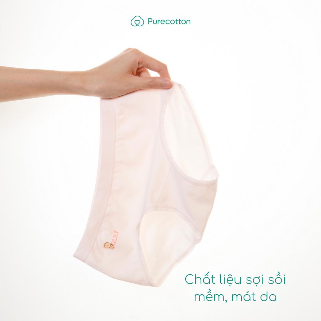 Ảnh Quần lót bé gái Purecotton chất liệu sợi sồi cao cấp dáng tam giác PC033 3