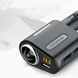 Tẩu 2 cổng USB cho ô tô - bộ chia tẩu sạc ô tô 3.1A