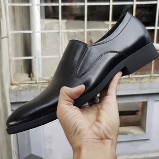Giày Lười Nam Da Bò Đế Khâu Mã H58 Ảnh Thật
