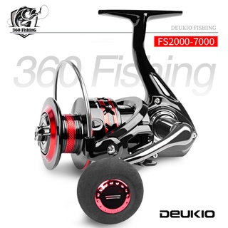 Máy Câu Cá Kim Loại Deukio FS Máy Câu Đứng 2000 Đến 7000 Chuyên Câu Lure