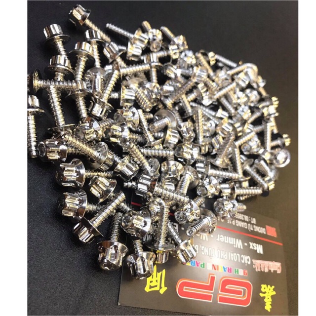 Ốc Salaya Inox 4li Xoắn Trụ , 5li Xoắn Trụ , 4li15 5li15 Nhuyễn Trụ ...