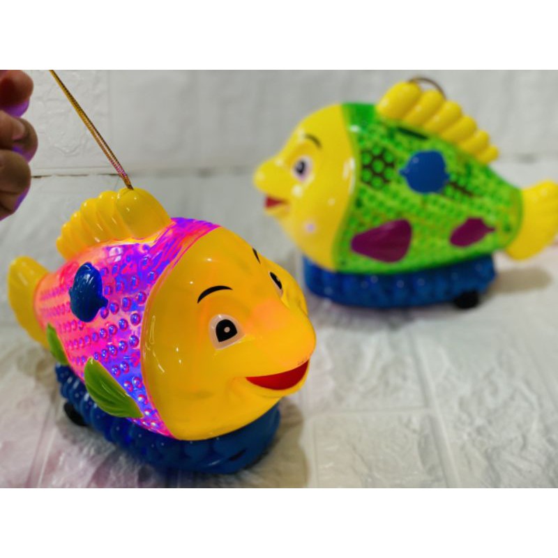 Đồ chơi chú cá Nemo chạy pin có nhạc và đèn cho bé
