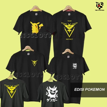 Áo thun POKEMON GANGER PHIM HOẠT HÌNH QUẦN ÁO / áo thun thường ngày / áo thun độc đáo / áo thun cộng đồng / áo thun người yêu cà phê / áo thun phân phối