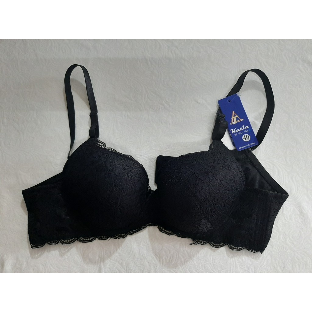 Áo Lót Nữ KATIA ren, mút mỏng 3 khuy, bản to dành cho người ngực to, có gọng( hàng đẹp chuẩn loại 1)