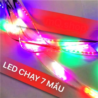 DÂY LED CHẠY ĐUỔI 7 MÀU DÁN XE MÁY - XE ĐIỆN - Ô TÔ - ĐỒ CHƠI XE MÁY