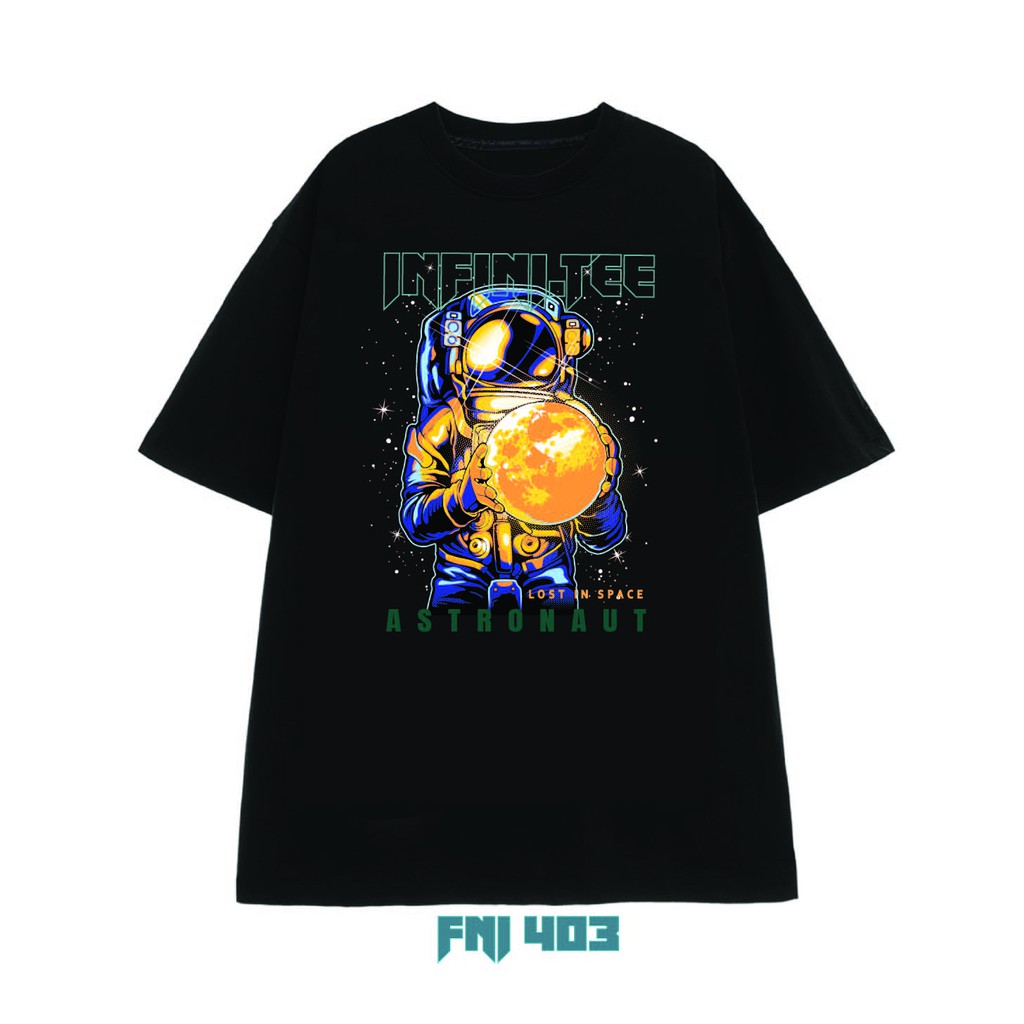 Áo thun INFINITEE Fni0403, Thun 100% Cotton - form rộng Unisex.