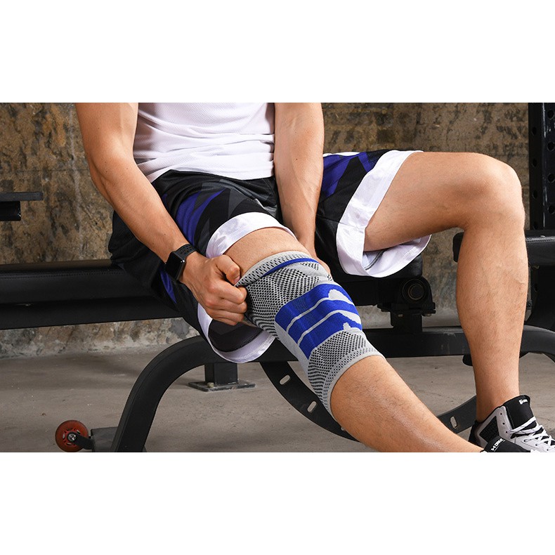 Ảnh Đai Bảo Vệ Khớp Đầu Gối MixSport Có Đệm Gối Và Trợ Lực Khớp Gối Khi Chơi Thể Thao Chạy Bộ 4
