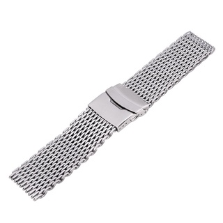 Dây Đeo Đồng Hồ Bằng Thép Không Gỉ Dày 1.2M 20mm 22mm 24mm Sang Trọng