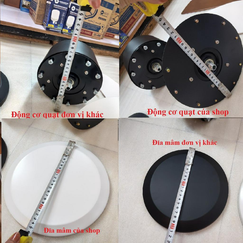 Ảnh Quạt trần đèn led trang trí nhà cửa chung cư có đèn SuperVilighting 4