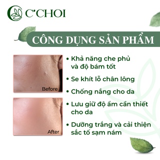 Phấn nước che phủ C'Choi Herbal DD Cushion cải thiện sắc tố da, che khuyết điểm hiệu quả - Tone 23