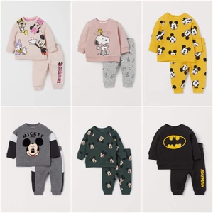 Combo set quần áo bé trai bé gái trang mixu