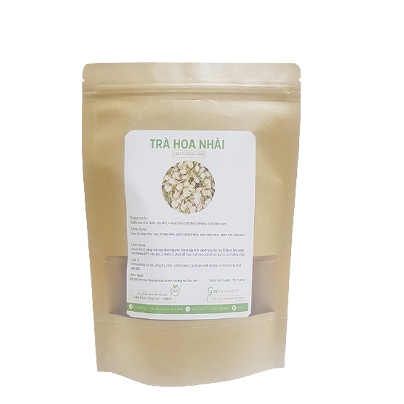 Hoa nhài sấy khô thượng hạng JINDO 100g giúp khoẻ mạnh, đẹp da, mát gan tốt cho hô hấp