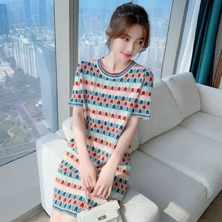Đầm Suông Thiết Kế Mới Thời Trang Mùa Hè Theo Phong Cách Pháp Cho Nữ