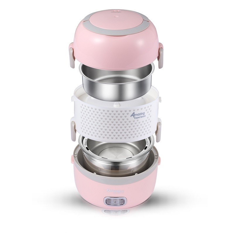 Ảnh Hộp Cơm Hâm Nóng 2 Tầng ArirangLife EL-ALS263, Nấu Chín Và Hâm Nóng Thức Ăn, Bảo Hành 1 Năm 2