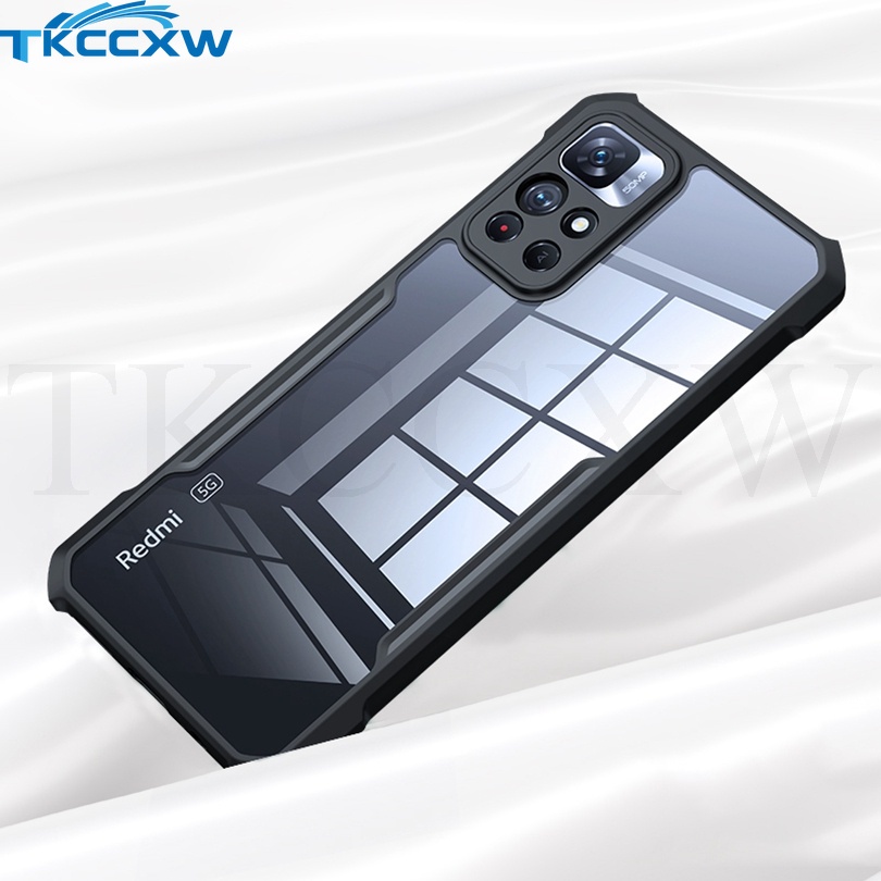 Ốp Điện Thoại Mềm Trong Suốt Chống Sốc Cho Xiaomi Redmi Note 11T 11S 11 Pro+ Poco X4 NFC M4 X4 Pro