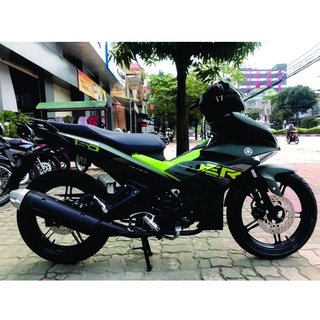 Tem Trùm Exciter 150 Đen Xanh Rêu,Team Decal Ex 150 xanh