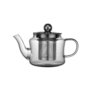 Ấm pha trà thủy tinh  có vòi,lõi lọc trà inox 304  dung tích lớn chịu nhiệt  cao cấp